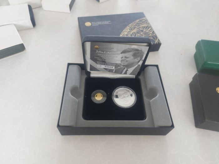jfk gold and silver