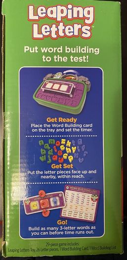Leap Frog: Leaping Letters Game