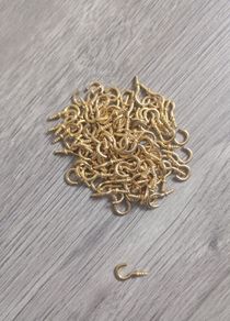 Small Brass Hooks
