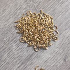 Small Brass Hooks
