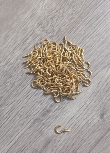 Small Brass Hooks
