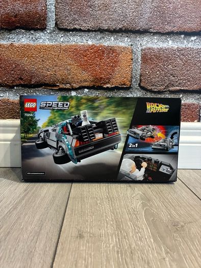 Lego Speed Champions 77256 Time Machine from Back to the Future Brand New Sealed