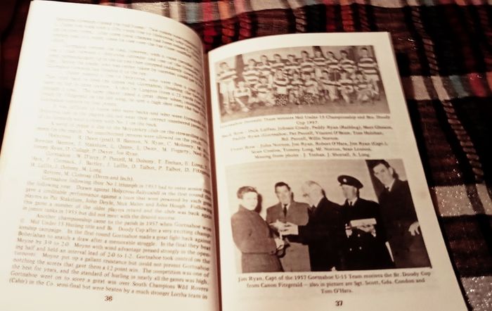 circa 1983. The History Of Gortnahoe- Glengoole G A A . 100 Years.