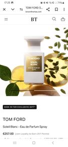 Tom Ford solely blanc