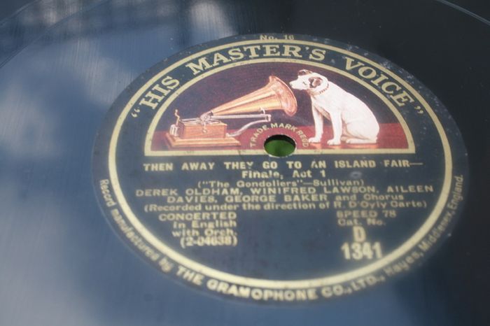 Antique Gramophone records