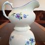 Tuscan China by Plant Hand Painted Floral Sugar Bowl and Milk Jug Set Image 10