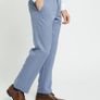Regular Fit Active Waist Trousers - W38 L33 - BLUE Image 3