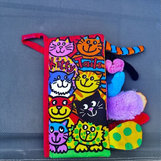 jollybaby soft book Brand New Kitty Tails