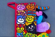 jollybaby soft book Brand New Kitty Tails