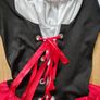Red Riding Hood Dress  Size 12 Image 4