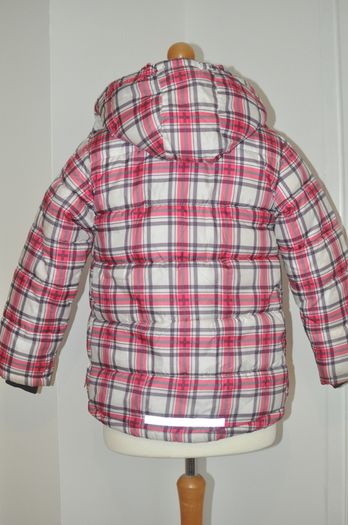 H&M girls quilted warm waterproof jacket size 10 - 11 years, 146cm