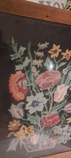 Framed Antique Tapestry