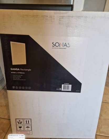 Bathroom mirror SONAS Sansa 500x700mm illuminated LED Mirror