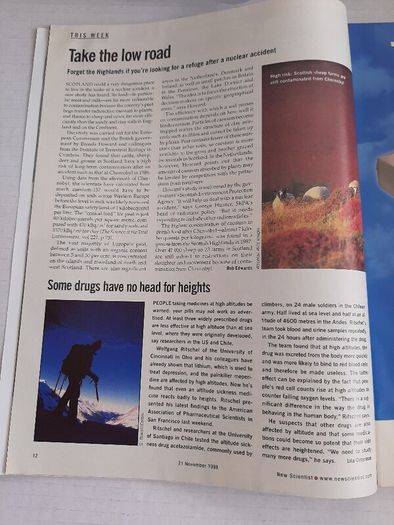 vintage science magazine 1999