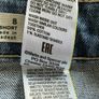 Ladies Light Indigo Relaxed Slim Jeans from Marks & Spencer. Size UK 8 / EU 36 Image 3