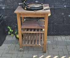 Egg Barbecue with table