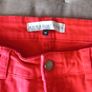 Mid rise Red capri Jeans / trousers Image 4