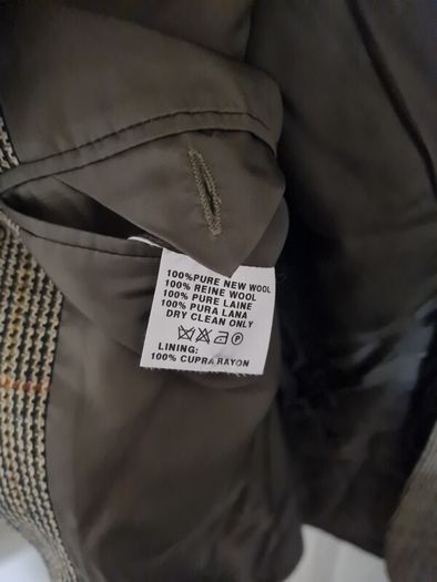 Daks pure wool blazer jacket