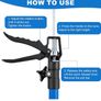 2 Pcs Telescopic Quick Support Rod Adjustable 50 to 115cm Image 3