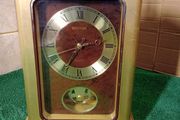 Vintage Rhythm Quartz Skeleton Movement Carriage Clock