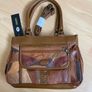 NEW WITH TAGS Shenzhou Soft Leather Handbag ShoulderBag Image 2