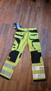 40R Blaklader Hi-Vis trousers 4-way stretch