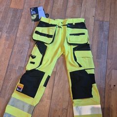 40R Blaklader Hi-Vis trousers 4-way stretch