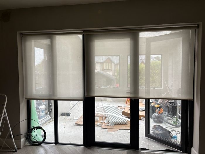 Sheer Privacy Blinds x 2