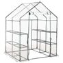 Greenhouse with 8 Shelves 143x143x195 cm Image 2