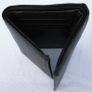 Black Quality Full Leather Trifold Credit Card & Photo Holder Wallet 1104 Image 6