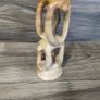 X1 Vintage Gymnastic Olympic Human Tower Figurine Stone White Sculpture Art Image 3