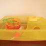 2 level cage | enclosure with accessories | small pets house | mice Image 3
