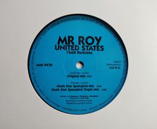 Mr. Roy - United States (Nush Remixes) - Music Man Records - QUINTESSENTIAL Dublin CLASSIC! Near MINT Condition!!