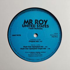 Mr. Roy - United States (Nush Remixes) - Music Man Records - QUINTESSENTIAL Dublin CLASSIC! Near MINT Condition!!