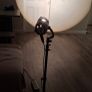 Dedolight DLED4-BI Bicolor LED Light Head.  DT4-BI Controller. Dedolight DP1.1 Projection Attachment Image 2