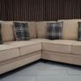 Verona Fullback Corner sofa beige color Image 5