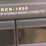 Samsung CD Player Stereo Radio Cassette Recorder, Model RCD-1650, Dual Tape Deck and Radio working fine, CD Player struggling to spin Image 7