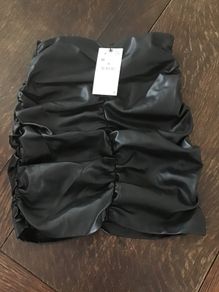 New ZARA leather Mini Size 10