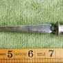 Antique Silver Plated With Hand Painted Ceramic Handle SPOON length 12" Image 9