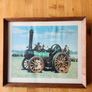 A Set Of Six Prints Of Vintage Steam Engines. Image 8