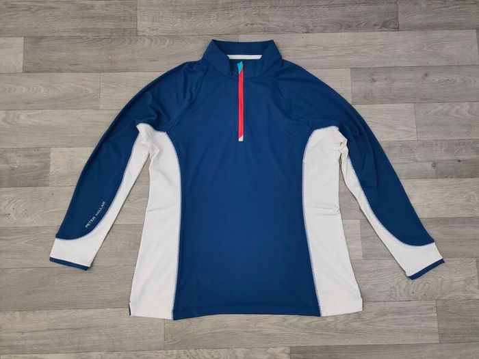 Peter Millar Half Zip Layer Golf Jumper Mens Large