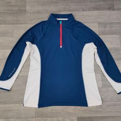 Peter Millar Half Zip Layer Golf Jumper Mens Large