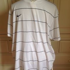 Nike Dri Fit white Top, Size XL