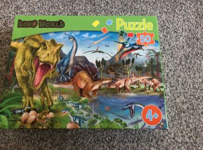 Dino World puzzle age 4+