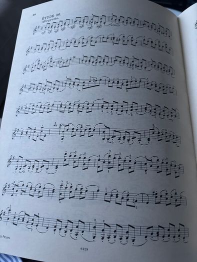 Kreutzer Etudes Hermsnn Violin