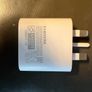 Brand new Samsung fast charger 25W plug and C type cable Image 2