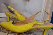 Yellow High Heels Size 10