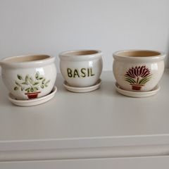 Trio Plant pots