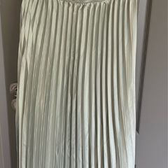 Womens Sage Green Pleated Midi Dress