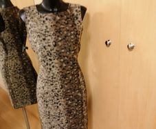 Women's Dress Leopard Print Wool Size 14